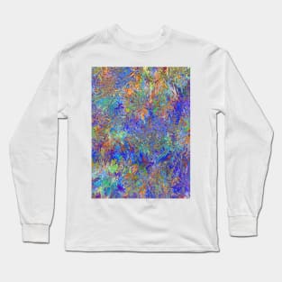 colorful abstract fantasy in pastel colors Long Sleeve T-Shirt